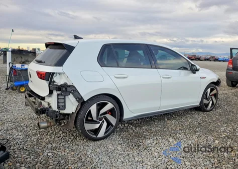 2022 Volkswagen Gti Se z USA, uszkodzony, nr VIN WVWL87CD3NW138522